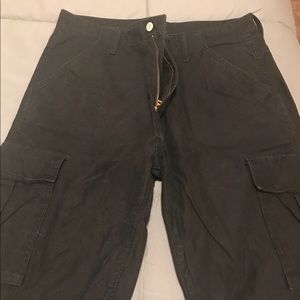 Black Levi Cargo Shorts